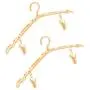 Toygogo 2 pcs Travel Hangers Portable Collapsible Clothes Hangers Folding Hangers Travel Laundry Accessories Space Saving for Clothes - Beige Toygogo 2 pcs Travel Hangers Portable Collapsible Clothes Hangers Folding Hangers Travel Laundry Accessories Space Saving for Clothes - Beige