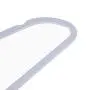 Quality Plastic Non Velvet Non-Flocked Thin Compact Hangers Swivel Hook Gray (50) Quality Plastic Non Velvet Non-Flocked Thin Compact Hangers Swivel Hook Gray (50)