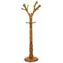 HL-TD Solid Wood Coat Rack Free Standing Tree Hanger Vertical Bedroom Clothes Rack for Livingroom Simple
