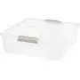 IRIS Large Media Storage Box, 3 Pack, Clear IRIS Large Media Storage Box, 3 Pack, Clear