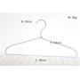 Luxury Aluminum Tops Hanger,Strong Metal Clothes Hanger 5pcs