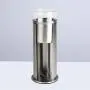 TOPBATHY Stainless Steel Cotton Swabs Storage Boxes Swab Holder Desktop Cosmetic Cotton Pads Storage Boxes Containers with Lid TOPBATHY Stainless Steel Cotton Swabs Storage Boxes Swab Holder Desktop Cosmetic Cotton Pads Storage Boxes Containers with Lid