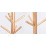 TIANTA- Solid Wooden Coat Rack Hanger Clothes Hanger Coat Rack Wall Hanging Fashion Creative Hanging Hanger Wooden Hanger Home Furnishing (Color : Dark Brown)