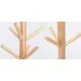 TIANTA- Solid Wooden Coat Rack Hanger Clothes Hanger Coat Rack Wall Hanging Fashion Creative Hanging Hanger Wooden Hanger Home Furnishing (Color : Dark Brown)