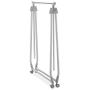Whitmor Foldable Garment Rack - Rolling Clothes Hanger - Adjustable Height (Renewed)