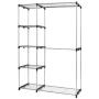 Portable Closet Garment Rack Clothes Hanger Storage Home Shelf Organizer