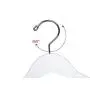 Amber Home Gugertree Solid Wooden Hangers Wood Suit Coat Hanger, White Color Smooth Finished with Non-Slip Bar (20) Amber Home Gugertree Solid Wooden Hangers Wood Suit Coat Hanger, White Color Smooth Finished with Non-Slip Bar (20)