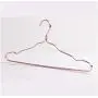 10pcs Random Color Cloth Hanger Durable Antideformation Aluminium Alloy Closet Adult Skirt Dress Clothing Towel Storage Rack Closet Space Saver