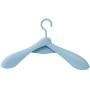 10pcs Thicken Wide Shoulder Plastic Clothes Hanger Wardrobe Closet Plastic Scarf Clothes Hangers Hangers Storage Racks Random Color