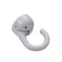 Hangman Products Indoor/Outdoor Elephant Hook Ceiling Hanger, 1, White Hangman Products Indoor/Outdoor Elephant Hook Ceiling Hanger, 1, White