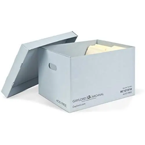 Gaylord Archival Record Storage Carton