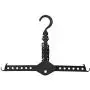 Auntwhale Clothes Hanger Closet Complete Multifunction Dual Magic Foldable Hanger for Clothes Shirts Sweaters Coat Organizer Dress Hanger Hook Drying Rack