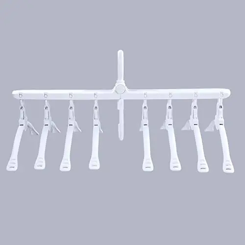 WZP Hanger Magic Multi-Function Hanger Wardrobe Storage Rack Artifact,Home Dormitory Folding Drying Rack More Storage Space/White/As Shown WZP Hanger Magic Multi-Function Hanger Wardrobe Storage Rack Artifact,Home Dormitory Folding Drying Rack More Storage Space/White/As Shown