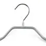 Mawa by Reston Lloyd BodyForm Series Non-Slip Space-Saving Clothes Hanger For  Jackets, Suits & Coats, 16-1/2", Style 42/L, Set of 5, Silver