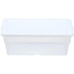 Sterilite Storage Boxes 13.5" X 8.3" X 4.8", 6 Qt. Clear - Pack of 4