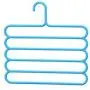 5 Layers Pants Clothes Hangers Non-Slip Multifunctional Clothes Hangers Multilayer Tie Scarfs Magic Hanger Home Organizer 5pcs Random Color 5 Layers Pants Clothes Hangers Non-Slip Multifunctional Clothes Hangers Multilayer Tie Scarfs Magic Hanger Home Organizer 5pcs Random Color