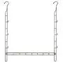Boottique Heavy Duty Adjustable Closet Doubler - Closet Rod Hanger Doubles Closet Space and Now Stores Accessories- Purses, Handbags, Scarves