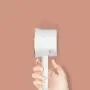 Teerwere Clothes Steamer for Clothes Wireless Portable Electric Iron Handheld Mini Student Travel Charging Ironing Machine Hanging Ironing Machine (Color : White, Size : 19.2x8.8x6.7CM)