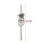 Flosky 4pcs Braided Macrame Plant Hanger Hanging Basket Flowerpot Holder Garden Decor Flosky 4pcs Braided Macrame Plant Hanger Hanging Basket Flowerpot Holder Garden Decor