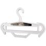 Tough Hanger (White) USA Made,Ultimate Premium XL Large Heavy Duty Unbreakable Home Storage Standard Hanger Holds 150 lbs The Only Hangers on The Market with a Built in Carry Handle