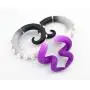 Ace Pride Asexual Earrings Fake Gauges Plugs Octopus Tentacles Nonbinary LGBT Fake Stretchers Fake Tapers Ear Hangers Ursula Costume Halloween Disney Earrings Fake Piercings Fake Tunnels