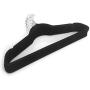 civilys Velvet Hangers Non-Slip Suit Hanger 10 Pack-Space Saving Clothes Hangers Hook 360 Swivel Ultra Thin