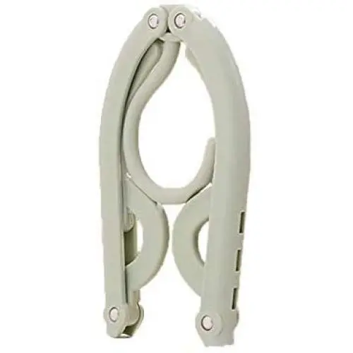 Travel Folding Hanger Portable Multi-function Travel Clip Sunscreen Socks Clothes Home Underwear Children Students8Pack