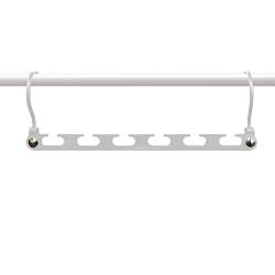 Wonder Hanger Heavy Duty 360 Swivel Action Hanger, Pack of 4 in White - Keep Your Clothes Organized and Wrinkle-Free!