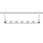 Wonder Hanger Heavy Duty 360 Swivel Action Hanger, Pack of 4 in White - Keep Your Clothes Organized and Wrinkle-Free!