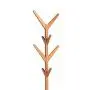 COAT RACK Solid Wood Free Standing, Coat Hook Wooden And Hook Rack With 4 Tiers 8 Hooks, Entryway Standing Hat Coat Hanger Rack, Hall Tree For Clothes Scarves And Hats