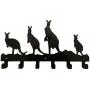 Cartoon Metal Home Wall Decorativefor 6 Hooks Hanger Organizer for Cloth Bag Key