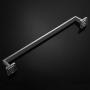 Bath Towel Bar 23.74", Suyar SUS304 Stainless Steel Bathroom Single Towel Holder, Shower Coat Pants Clothes Hanger, Hand Towel Rack for Wall, Brushed Nickel