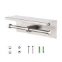 KES Dual Toilet Paper Holder RUSTPROOF Stainless Steel Bathroom Double Tissue Paper Towel Roll Holder Hanger Wall Mount Brushed Finish, BPH201S2-2 KES Dual Toilet Paper Holder RUSTPROOF Stainless Steel Bathroom Double Tissue Paper Towel Roll Holder Hanger Wall Mount Brushed Finish, BPH201S2-2