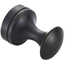 LIOOBO Brass Wall Hook Decorative Robe Coat Hook Bathroom Towel Hanger Closet Clothes Hat Hanging Rack for Kitchen Home (Black)