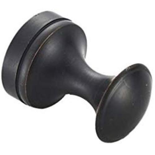 LIOOBO Brass Wall Hook Decorative Robe Coat Hook Bathroom Towel Hanger Closet Clothes Hat Hanging Rack for Kitchen Home (Black)