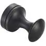 LIOOBO Brass Wall Hook Decorative Robe Coat Hook Bathroom Towel Hanger Closet Clothes Hat Hanging Rack for Kitchen Home (Black)