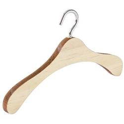 20pcs 12CM Wooden Non-Slip Space Saving Mini Laundry Hook Clothes Hangers Drying Rack for Dolls Shirts Dresses Sweaters