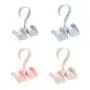 Chris.W 4Pcs Rotating Handbag Hanger for Closet, Purse Hanging Closet Hooks Storage Organizer Rack for Bag, Belt, Scarves, Mens Ties, Womens Shawls, Pashminas, Hat(4 Color)