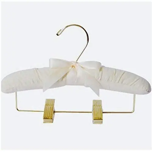 5 PCS 25cm Childrens Cloth Hangers Gold Trousers Clips Baby Hanger Clothes Rack 5 PCS 25cm Childrens Cloth Hangers Gold Trousers Clips Baby Hanger Clothes Rack