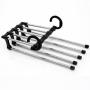 Stainless Steel Multifunction Retractable Trousers Hanger Jeans Holder