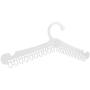 Fdit1 5pcs Multifunctional Hanger Laundry Drying Rack Clothes Hanger for Drying Socks Towels ABS Material(3#)