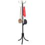 Pratcgoods Coat Racks Free Standing Clothes Bag Shelf Jacke Tree Hanger Purse Holder Hanger entryway Metal Hooks Rack hat Stand Racks