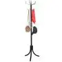 Super Bally Three-Legged Clothes Rack Metal Bedroom Living Room Hanging Clothes Reinforced Floor Hanger