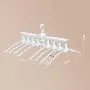 WZP Hanger Magic Multi-Function Hanger Wardrobe Storage Rack Artifact,Home Dormitory Folding Drying Rack More Storage Space/White/As Shown WZP Hanger Magic Multi-Function Hanger Wardrobe Storage Rack Artifact,Home Dormitory Folding Drying Rack More Storage Space/White/As Shown