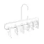 VIFERR Multi-Functional Belt Hanger Tie Clip Closet Clothes Storage Rack, Space-Saving Closet Hanger