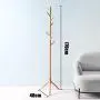 Q_Entryway Furniture Solid Wood Coat Rack Simple Modern Hanger Floor Simple Clothes Rack Bedroom Living Room Clothes Tree Hall Trees Q_Entryway Furniture Solid Wood Coat Rack Simple Modern Hanger Floor Simple Clothes Rack Bedroom Living Room Clothes Tree Hall Trees