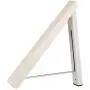 Folding Stainless Steel Wall Hanger Mount Retractable Indoor Clothes Hanger Waterproof Clothes Towel Rack 2pcs