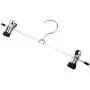 10PCS Stainless Steel Trousers Rack Clip Anti-Slip Clothespin Pants Clamp Clothes Hanger Decoration 10PCS Stainless Steel Trousers Rack Clip Anti-Slip Clothespin Pants Clamp Clothes Hanger Decoration