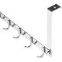 XiangYi Over The Door Hook, SUS 304 Stainless Steel Heavy Duty Door Hanger for Coats Robes Hats Clothes Towels, Hanging Towel Rack Organizer