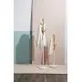 Type A Wooden Coat Rack | Clothing Hanger with 6 Hooks, Easy Assembly & 2 Adjustable Heights | Perfect for Your Hallway, Entryway or Foyer to Hang Your Clothes & Accessories | Wooden White Base